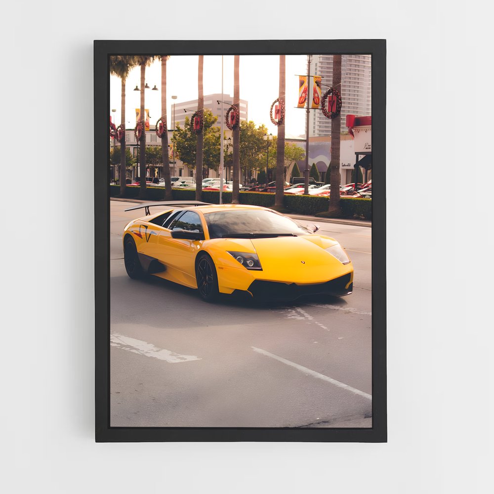 Poster Murcielago de puissance – affiche Lamborghini (vue 2)